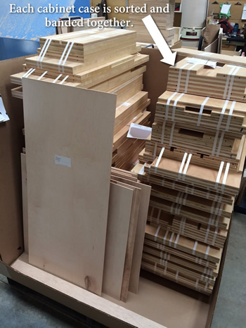 cabinet cases inn pallet